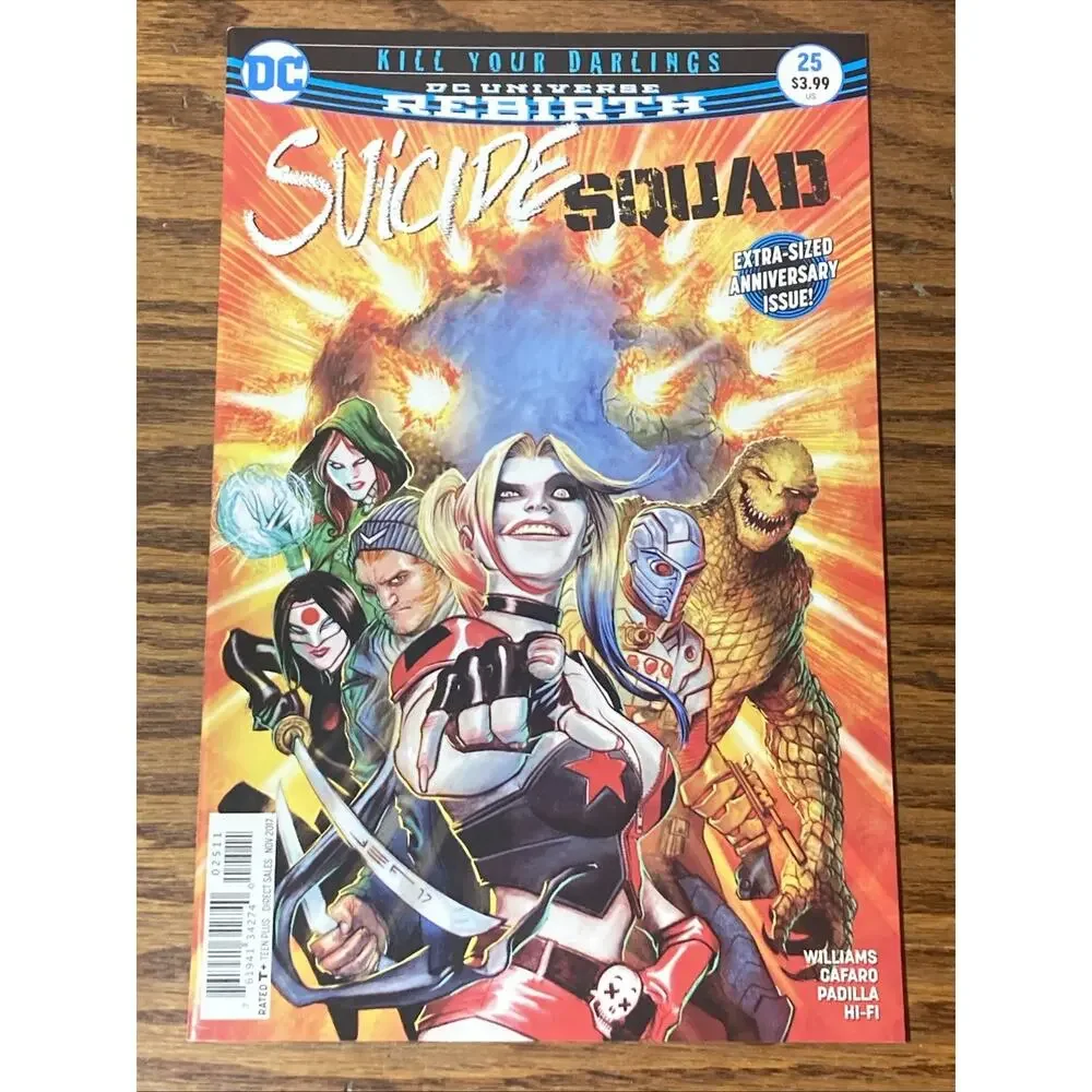 SUICIDE SQUAD #25 Harley Quinn Rob Williams Eleonora Carlini DC Rebirth